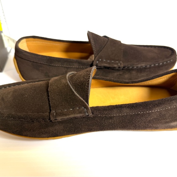 Gucci Brown Suede Loafers. Natural. EU 37 . NWT - Picture 8 of 16